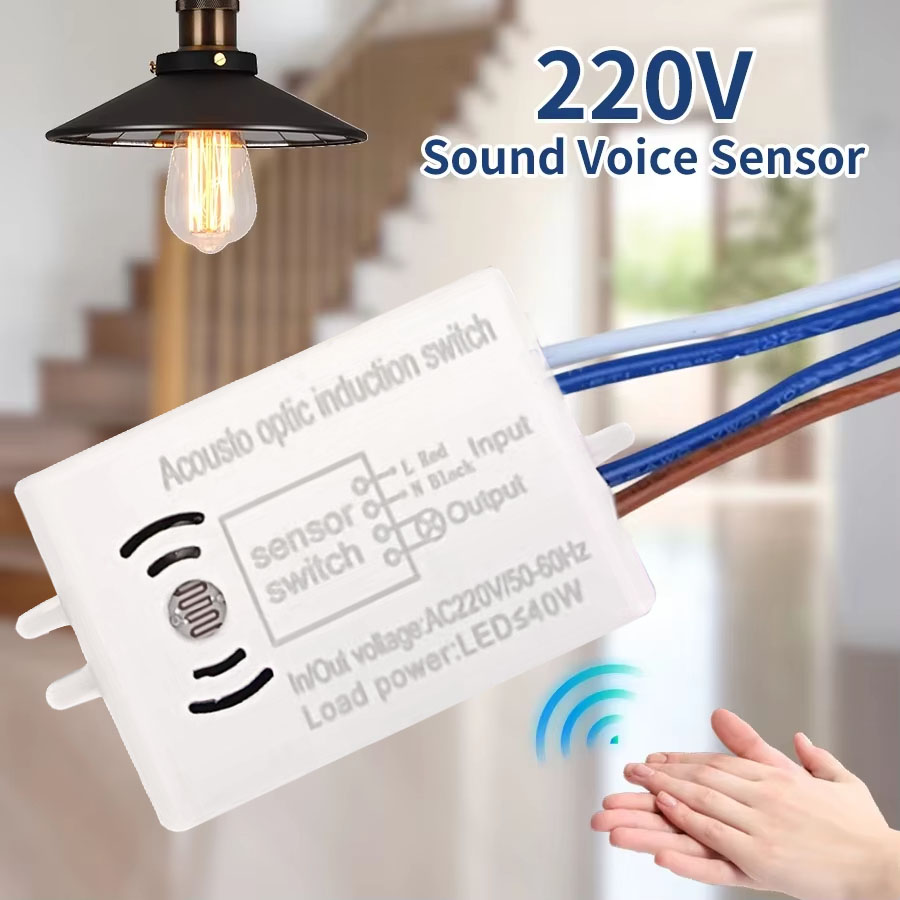 Smart Home Theater - Звуковой датчик голоса, умные переключатели, модуль
