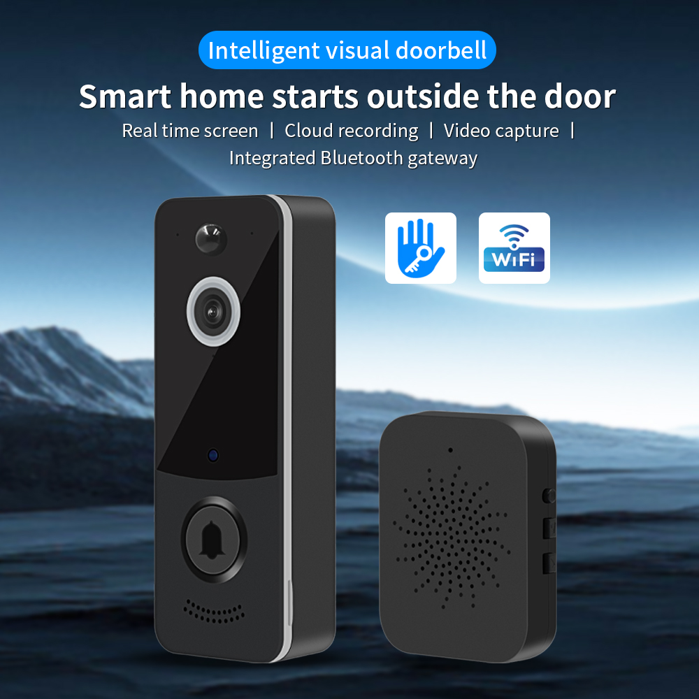 Smart Home Video Doorbell - 1080P WIFI видео дверной звонок TTLOCK