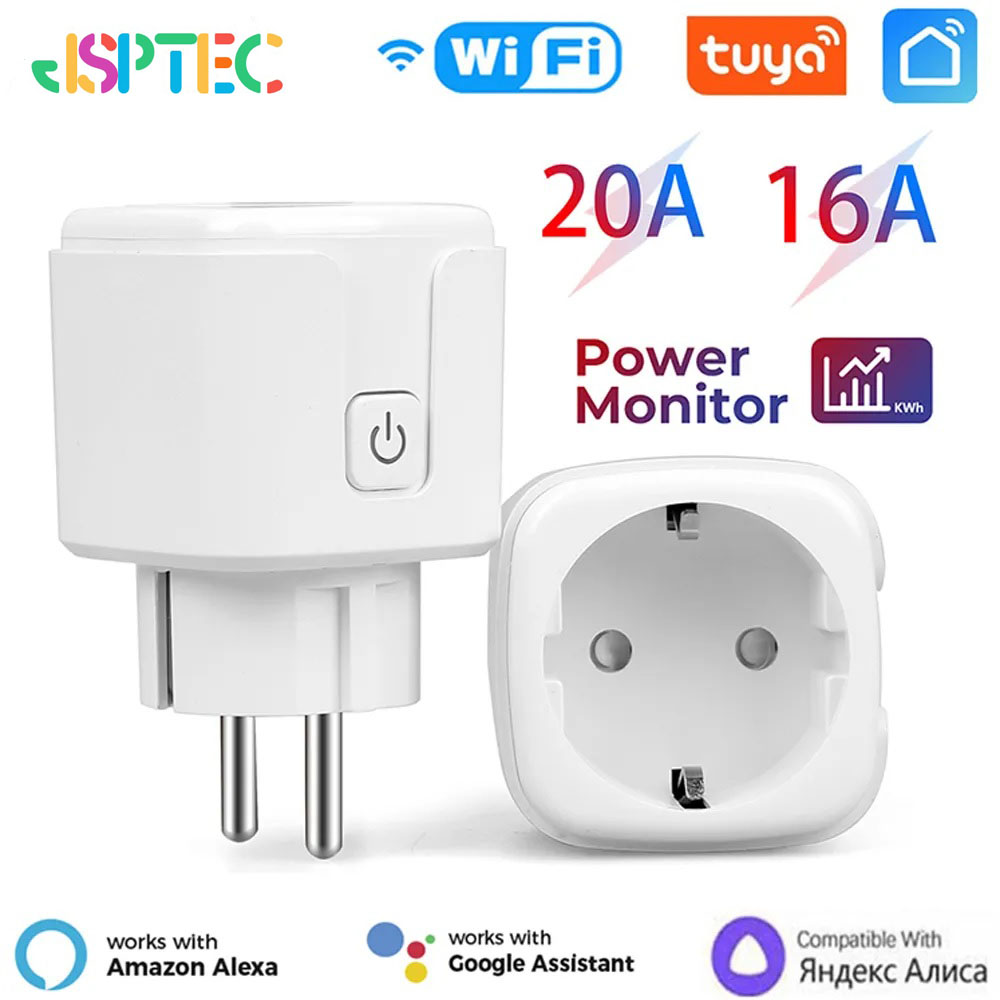 Smart Outdoor Plug - Умная розетка Tuya EU16A/20A, умная розетка