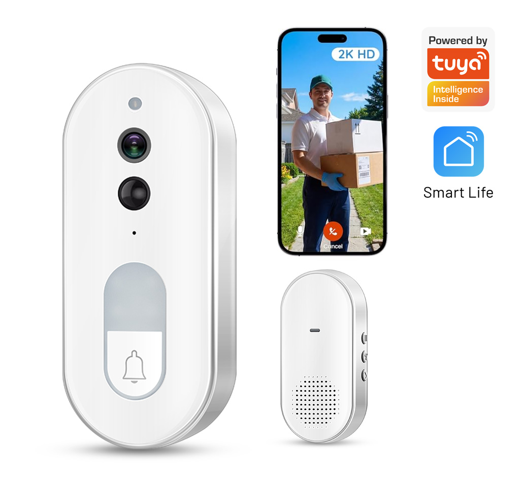 Smart Home Video Doorbell - Умный видеодомофон Tuya, беспроводная уличная камера