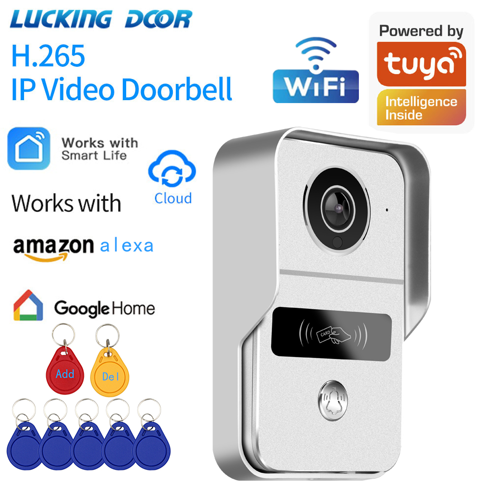 Smart Home Video Doorbell - Tuya Smart 1080P Камера дверного звонка