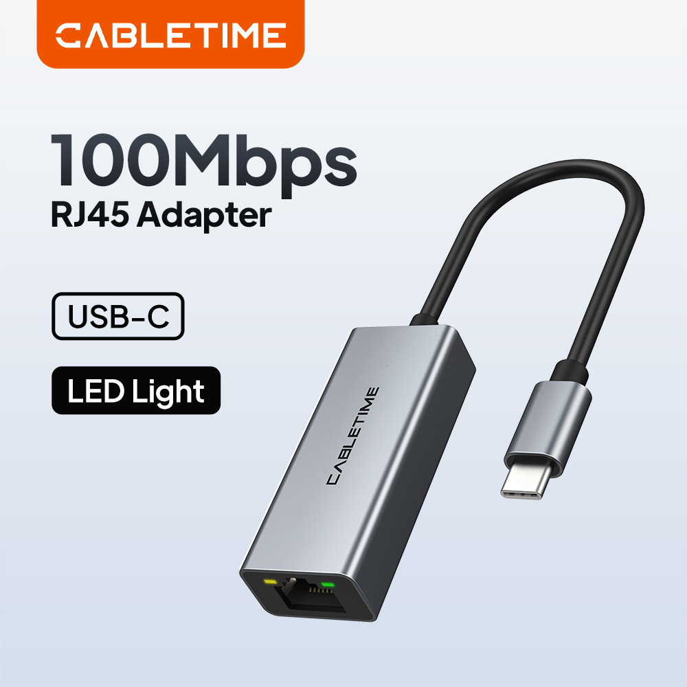 Smart Home Xiaomi Hub 2 - USB-адаптер CABLETIME USB C Ethernet, сетевая