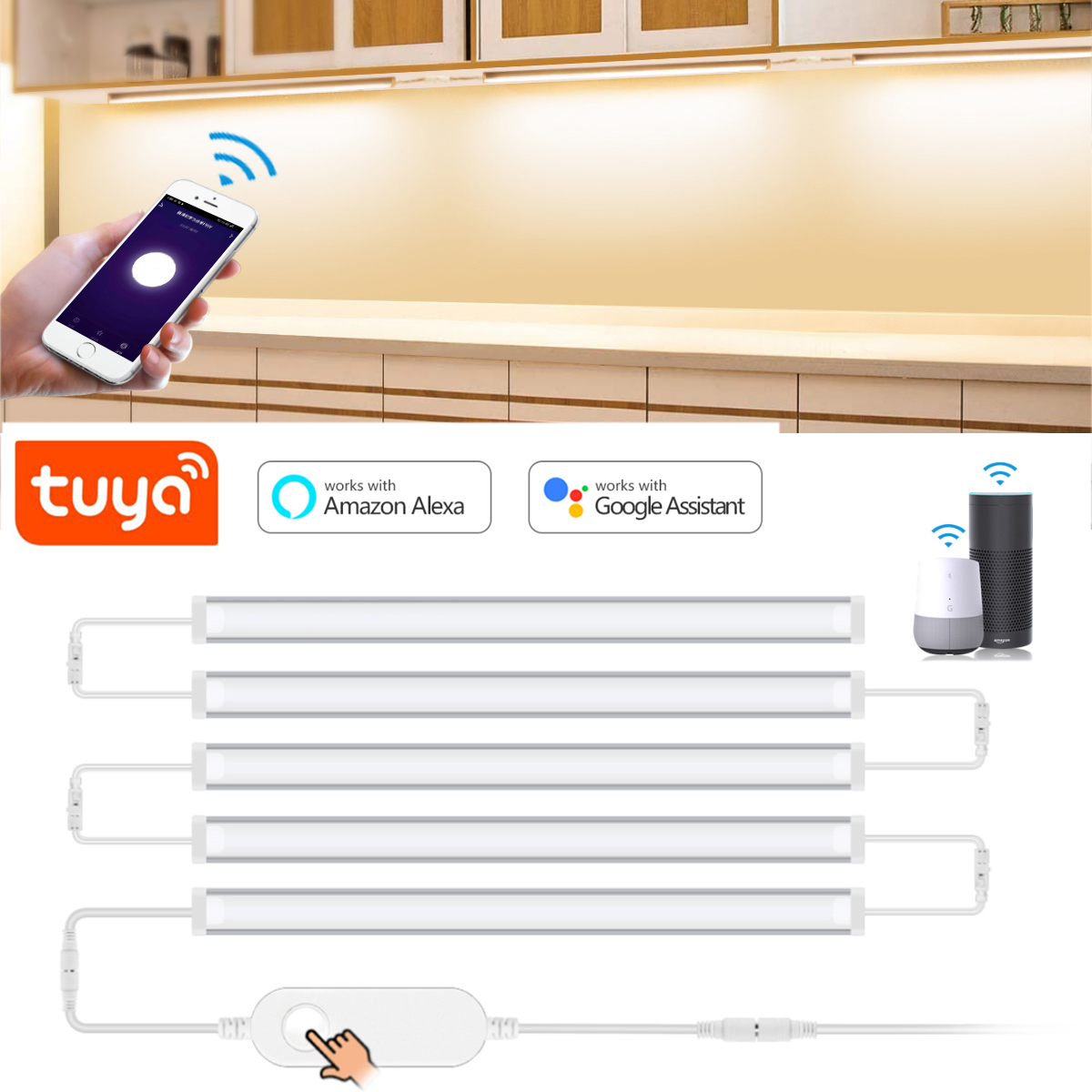 Smart Home Theater - 1-5 шт., светодиодная лампа для шкафа
