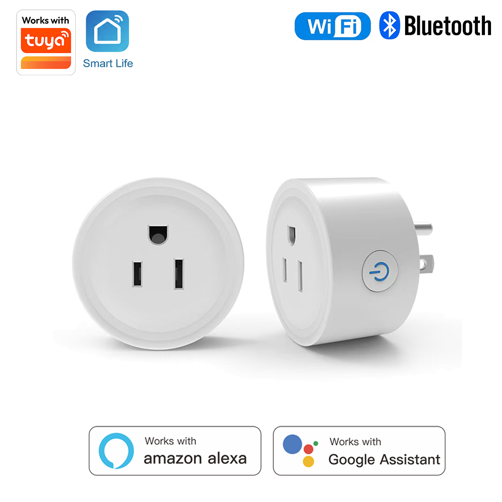 Smart Home Improvement - Умная круглая розетка Tuya (версия для