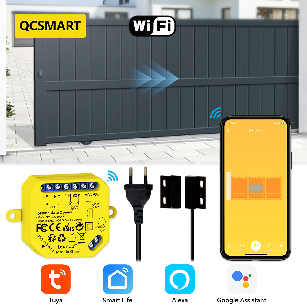 Smart Outdoor Plug - Tuya Wi-Fi раздвижные ворота контроллер открывания
