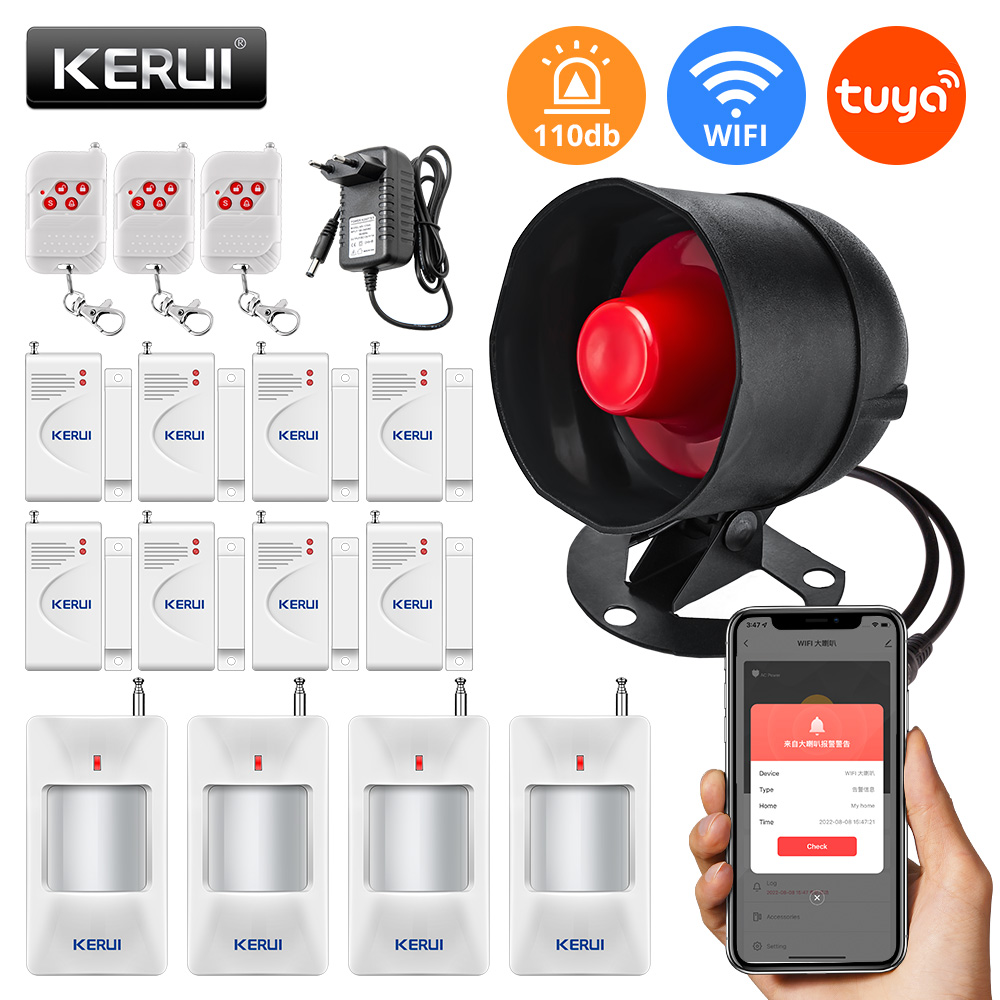 Smart Home Improvement - Громкий динамик KERUI Tuya с Wi-Fi,