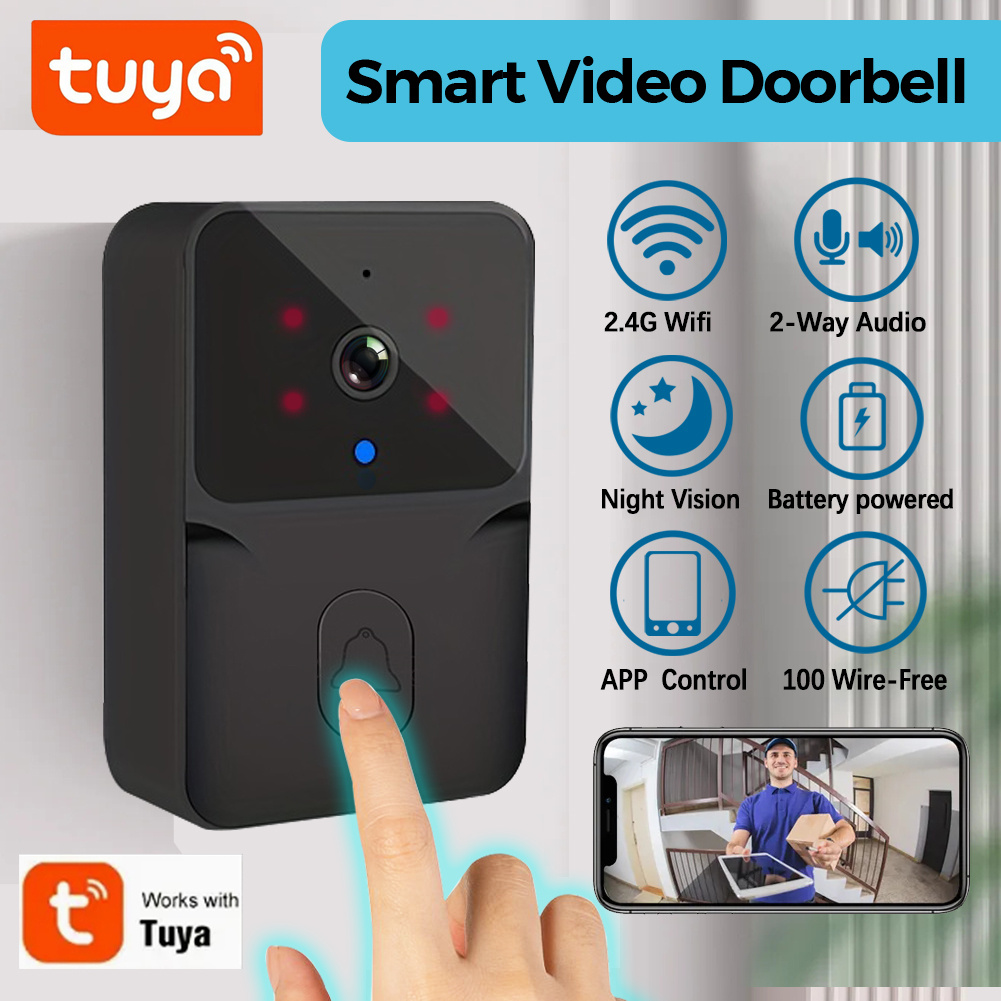 Smart Home Video Doorbell - Беспроводной умный видеодомофон Tuya, Wi-Fi камера