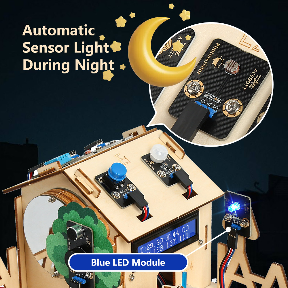 Умный домашний STEM-набор ACEB – обзор и цена Smart Home Arduino Project