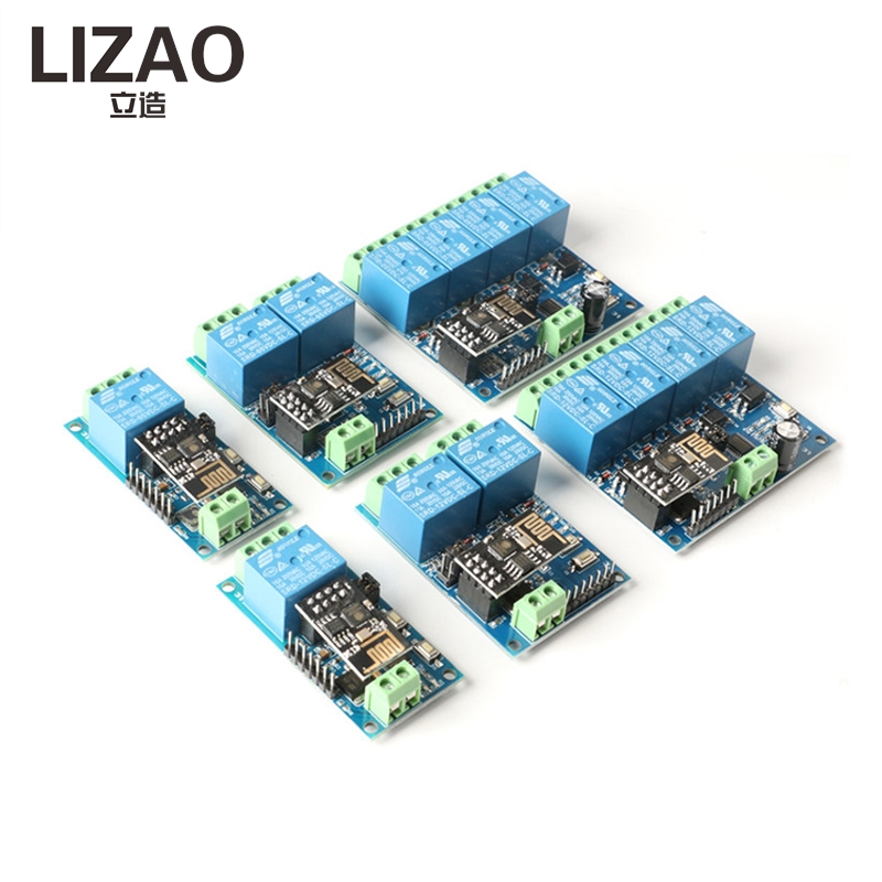 Модуль Wi-Fi реле ESP8266 ESP- – обзор и цена Smart Home Model Project