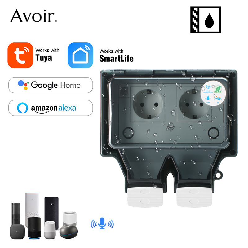 Настенные электрические розетк – обзор и цена Smart Outdoor Plug