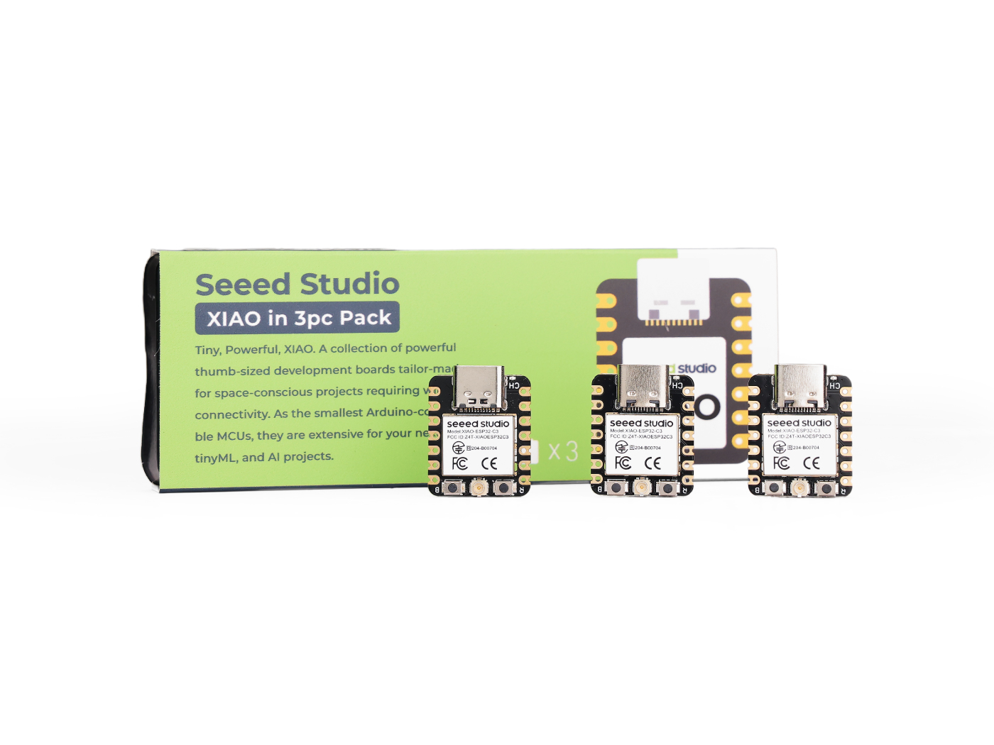 3 шт. в упаковке XIAO ESP32C3  – обзор и цена Smart Home Esp32
