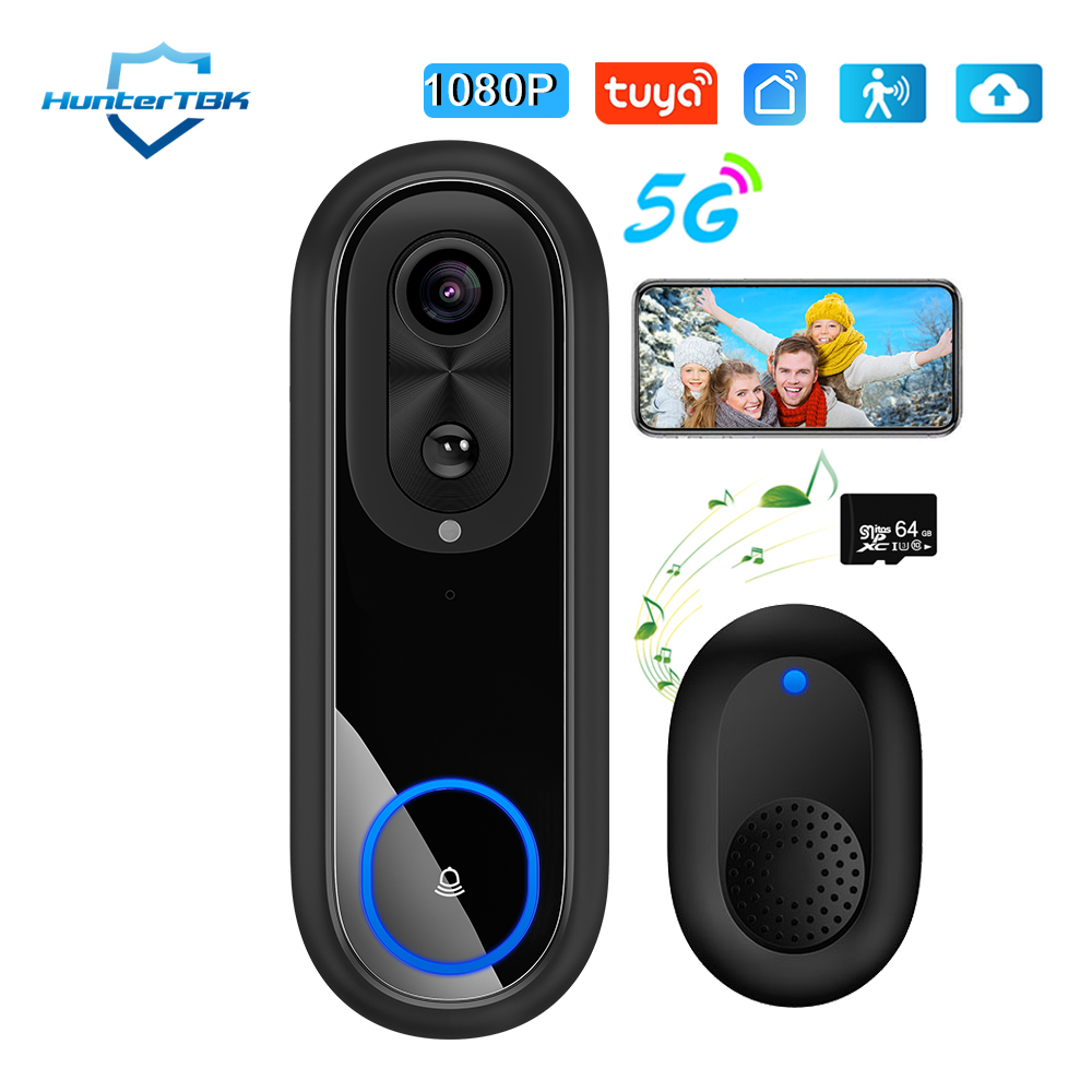 5G 2,4G Wi-Fi видео дверной зв – обзор и цена Smart Home Video Doorbell
