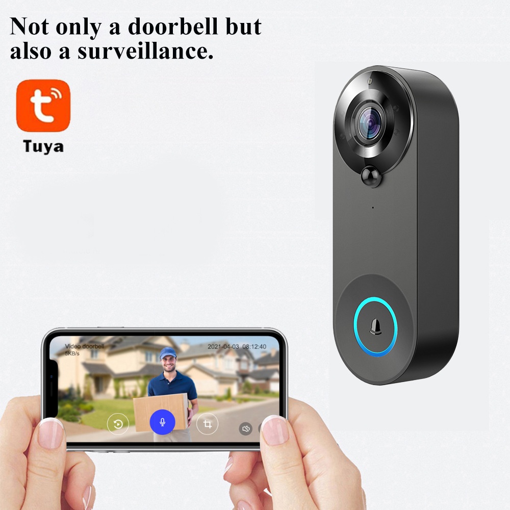 Tuya 1080P беспроводной Wi-Fi  – обзор и цена Smart Home Video Doorbell