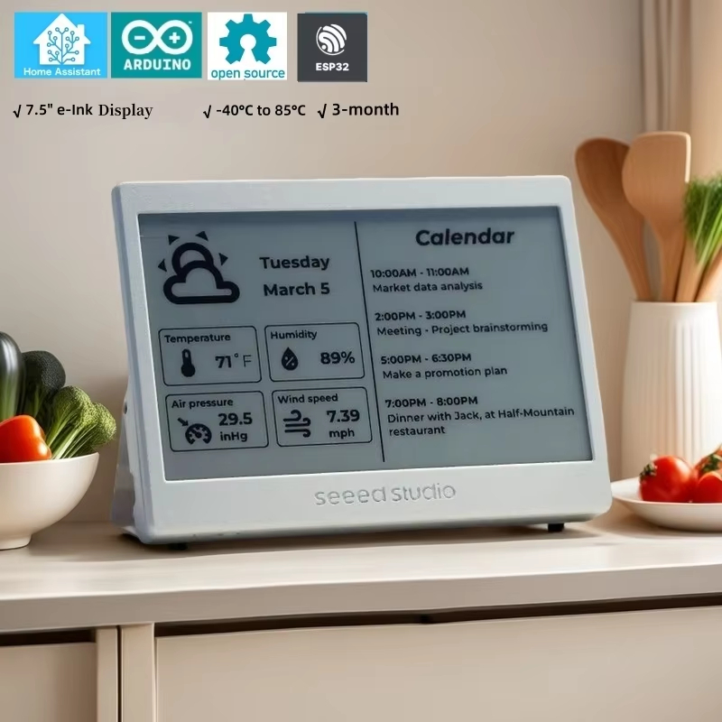 Электронный дисплей XIAO ESP32 – обзор и цена Smart Home Arduino Project