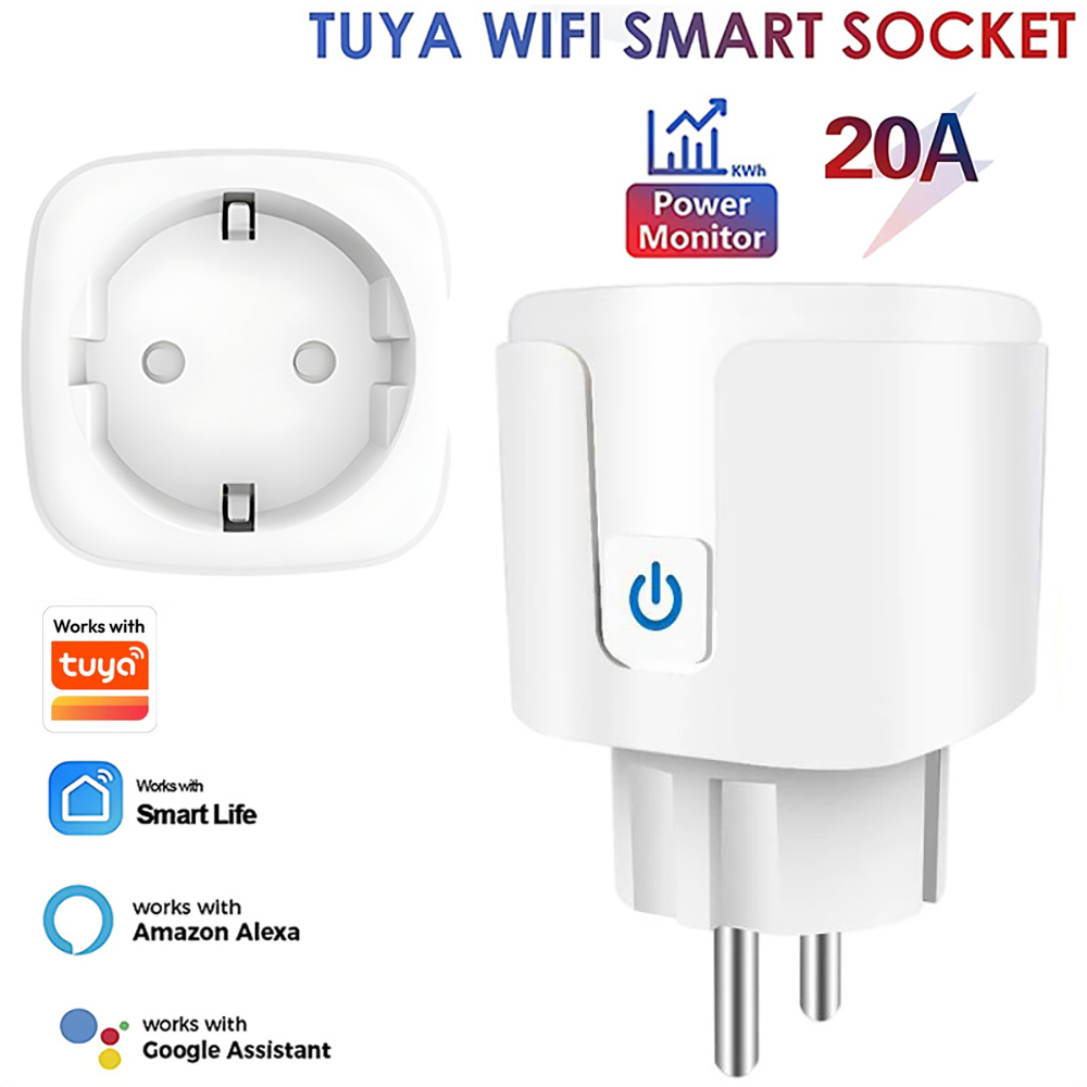Работает с приложением Tuya Sm – обзор и цена Smart Outdoor Plug