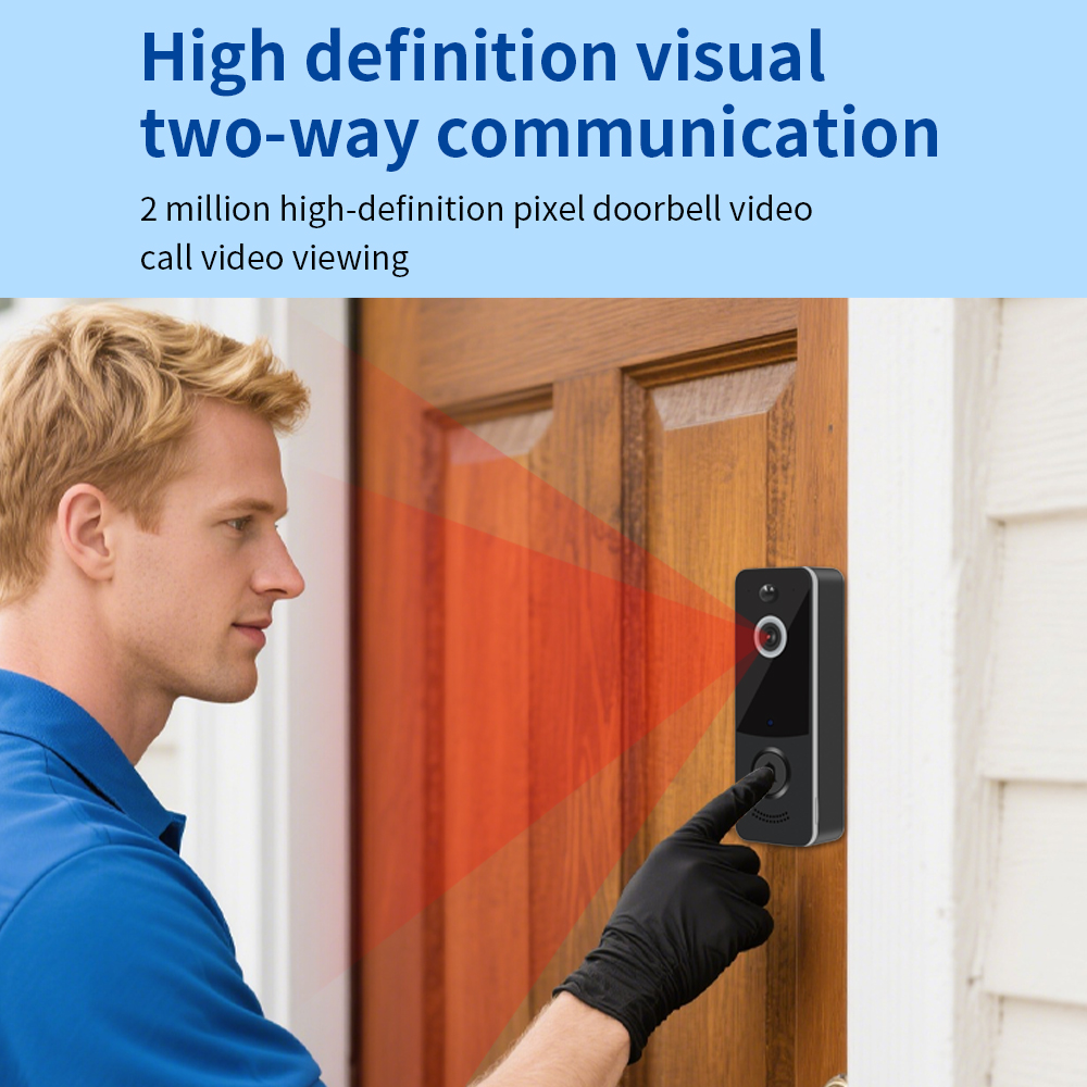 1080P WIFI видео дверной звоно – обзор и цена Smart Home Video Doorbell