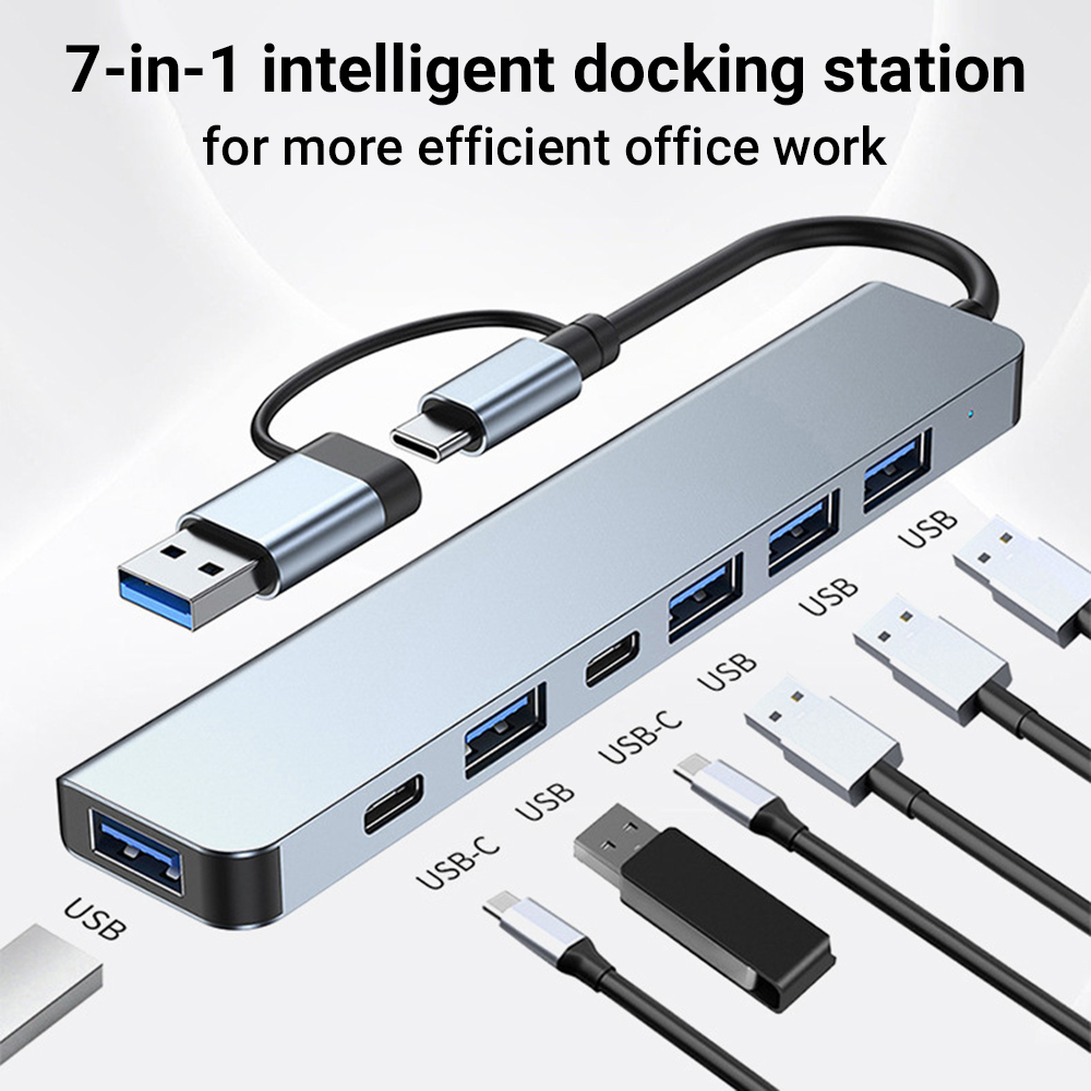 7-в-2 USB C хаб-расширитель, м – обзор и цена Smart Home Hub 2