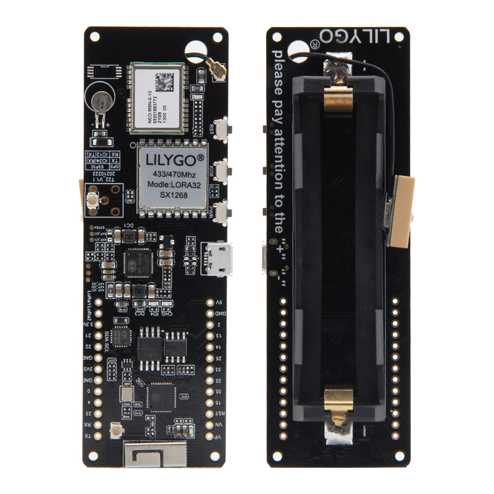 LILYGO® T-Beam V1.2 ESP32 LoRa – обзор и цена Smart Home Esp32