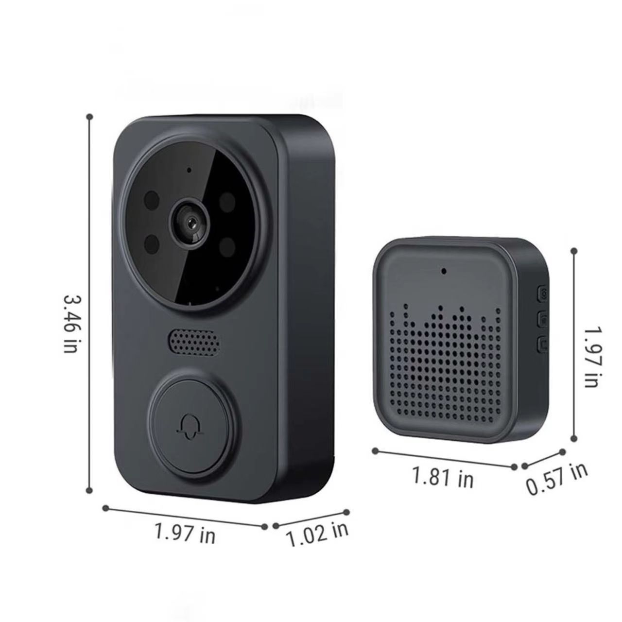 Умный беспроводной видеодомофо – обзор и цена Smart Home Video Doorbell