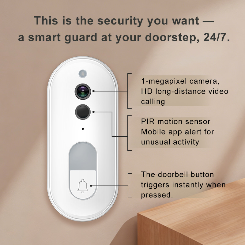 Умный видеодомофон Tuya, беспр – обзор и цена Smart Home Video Doorbell