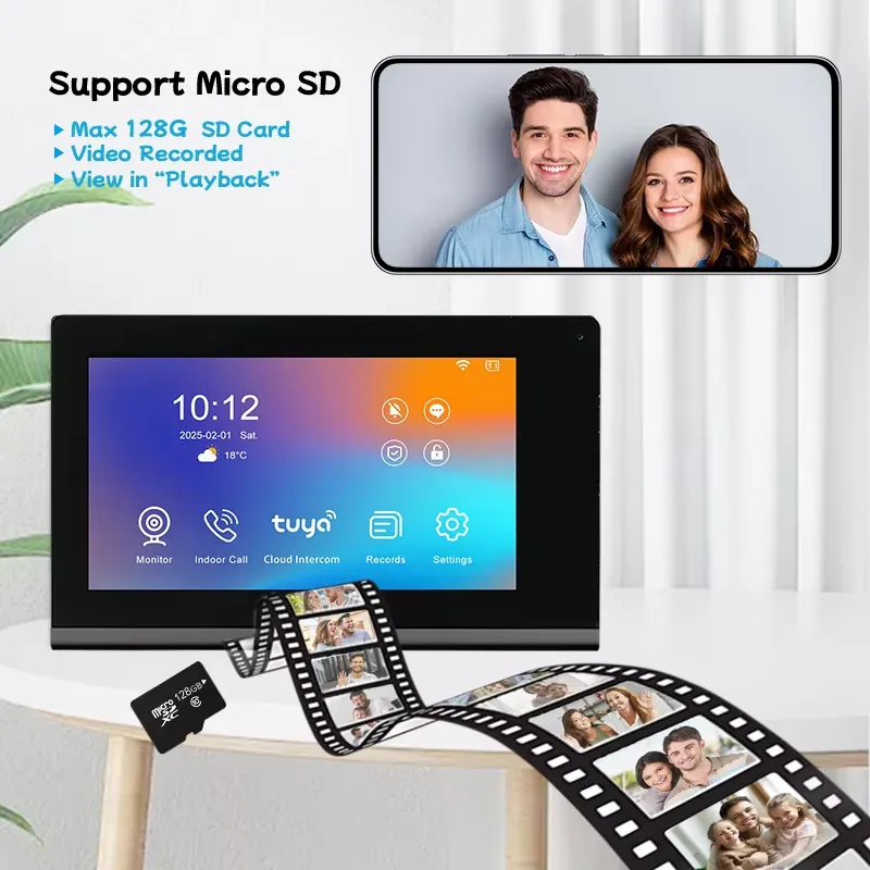 【CHIMU HOME】 Новая IP-видеодом – обзор и цена Smart Home Video Doorbell