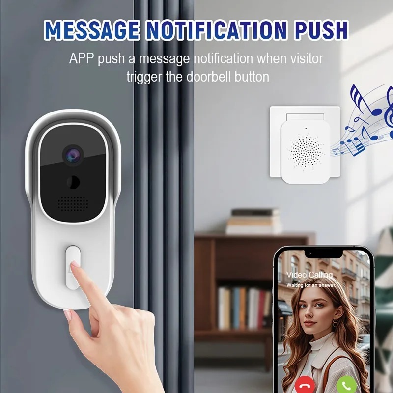 Умный видеодомофон Tuya с двус – обзор и цена Smart Home Video Doorbell