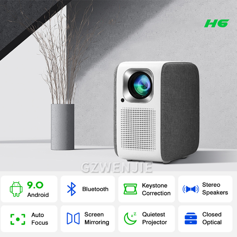 H6 Мини-проектор LED 1080P Ful – обзор и цена Smart Home Theater