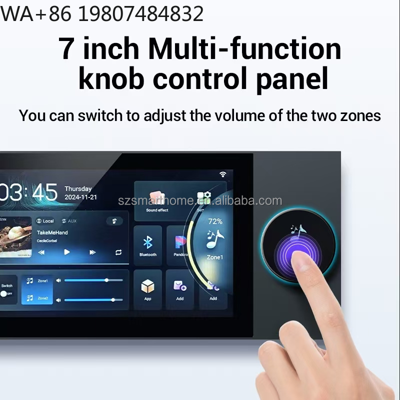 7-дюймовая 8-канальная панель  – обзор и цена Smart Home Automation
