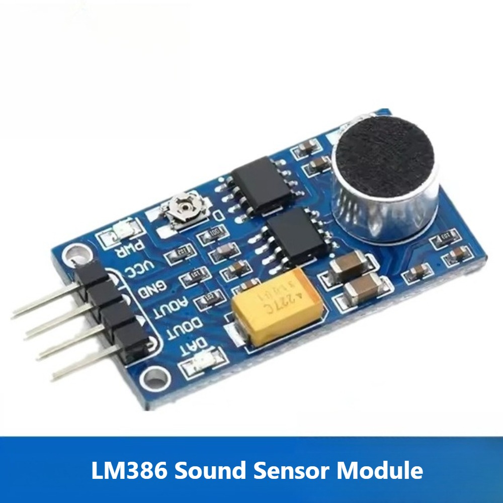 Модуль датчика звука LM386 пла – обзор и цена Smart Home Arduino Project