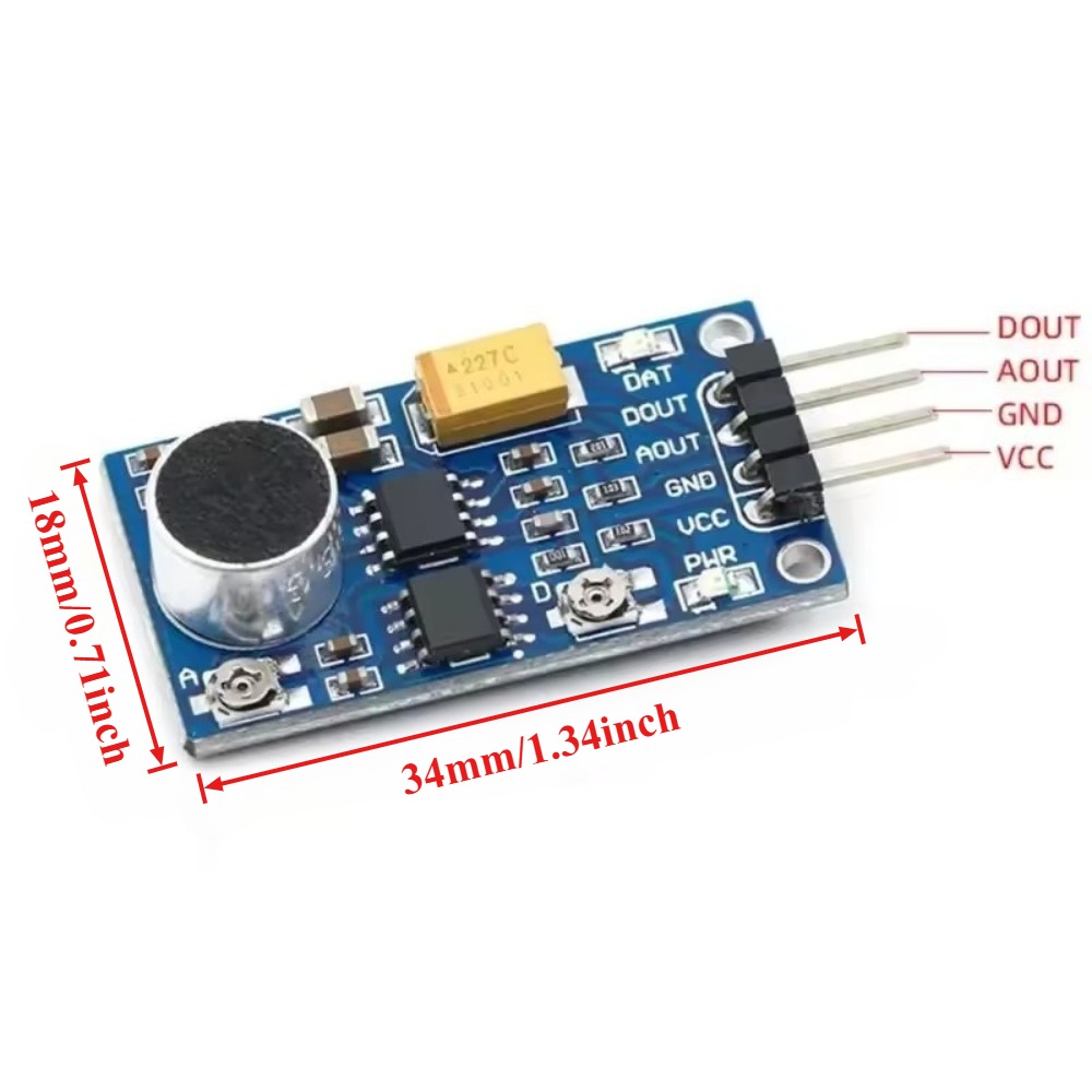 Модуль датчика звука LM386 пла – обзор и цена Smart Home Arduino Project