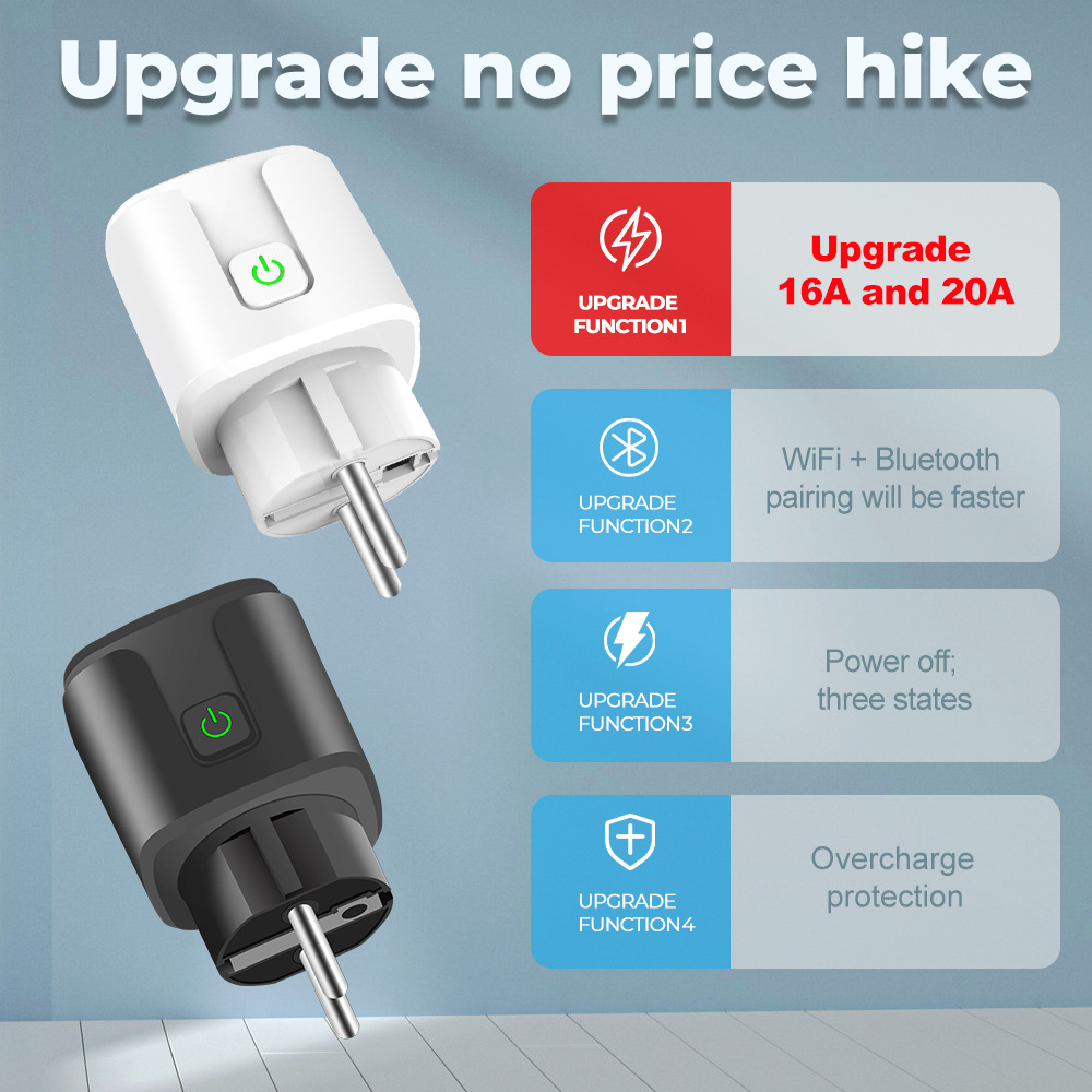 Умная розетка EU 16A/20A AC100 – обзор и цена Smart Outdoor Plug