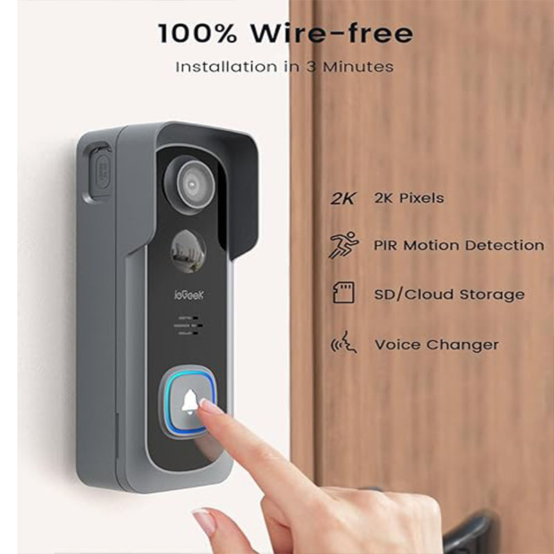 Беспроводная камера дверного з – обзор и цена Smart Home Video Doorbell