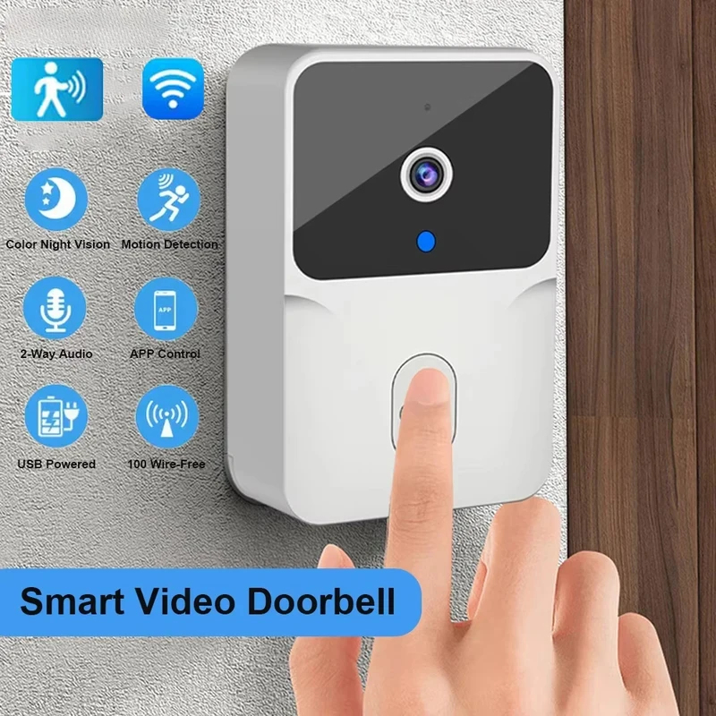 Умный Wi-Fi видеодомофон с бес – обзор и цена Smart Home Video Doorbell