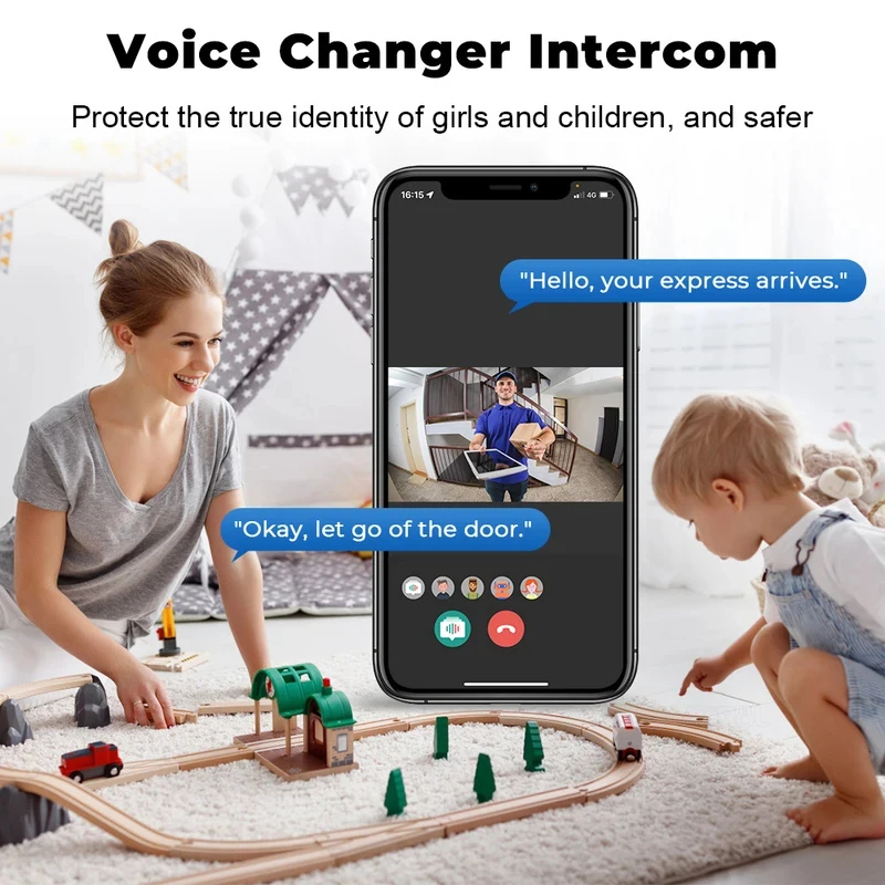 Умный Wi-Fi видеодомофон с бес – обзор и цена Smart Home Video Doorbell