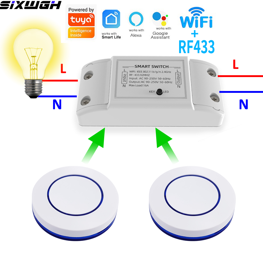 Умный Wi-Fi выключатель Tuya 1 – обзор и цена Smart Home Google
