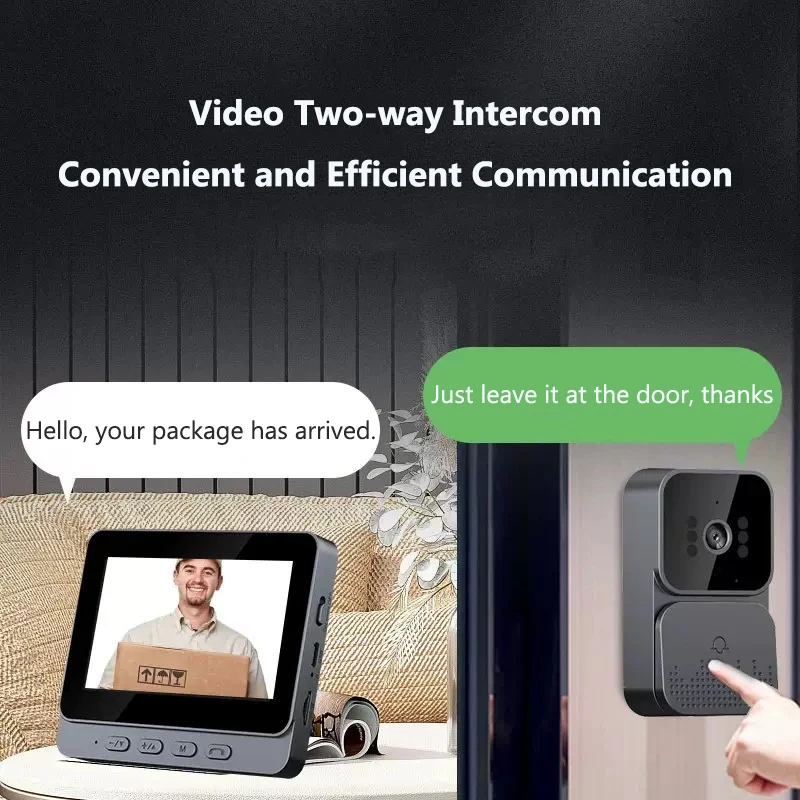 Беспроводной видеодомофон, две – обзор и цена Smart Home Video Doorbell