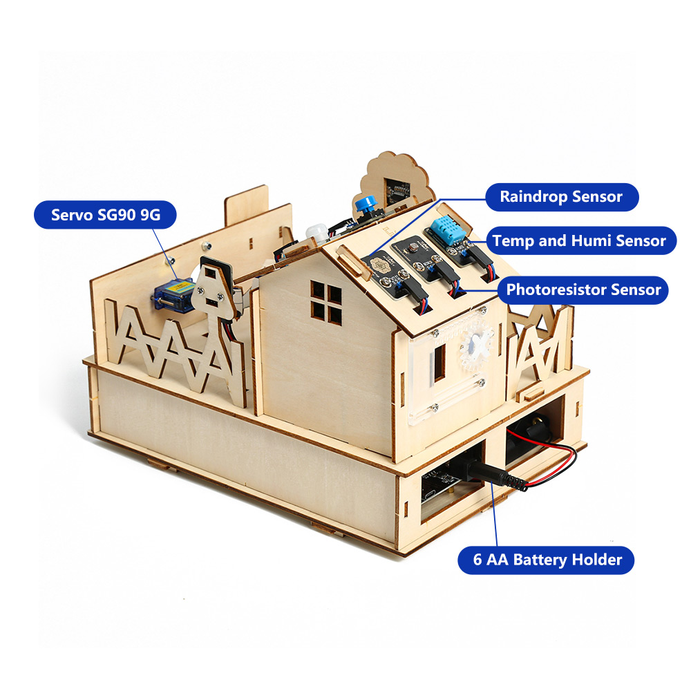 Комплект умного дома ACEBOTT « – обзор и цена Smart Home Arduino Project