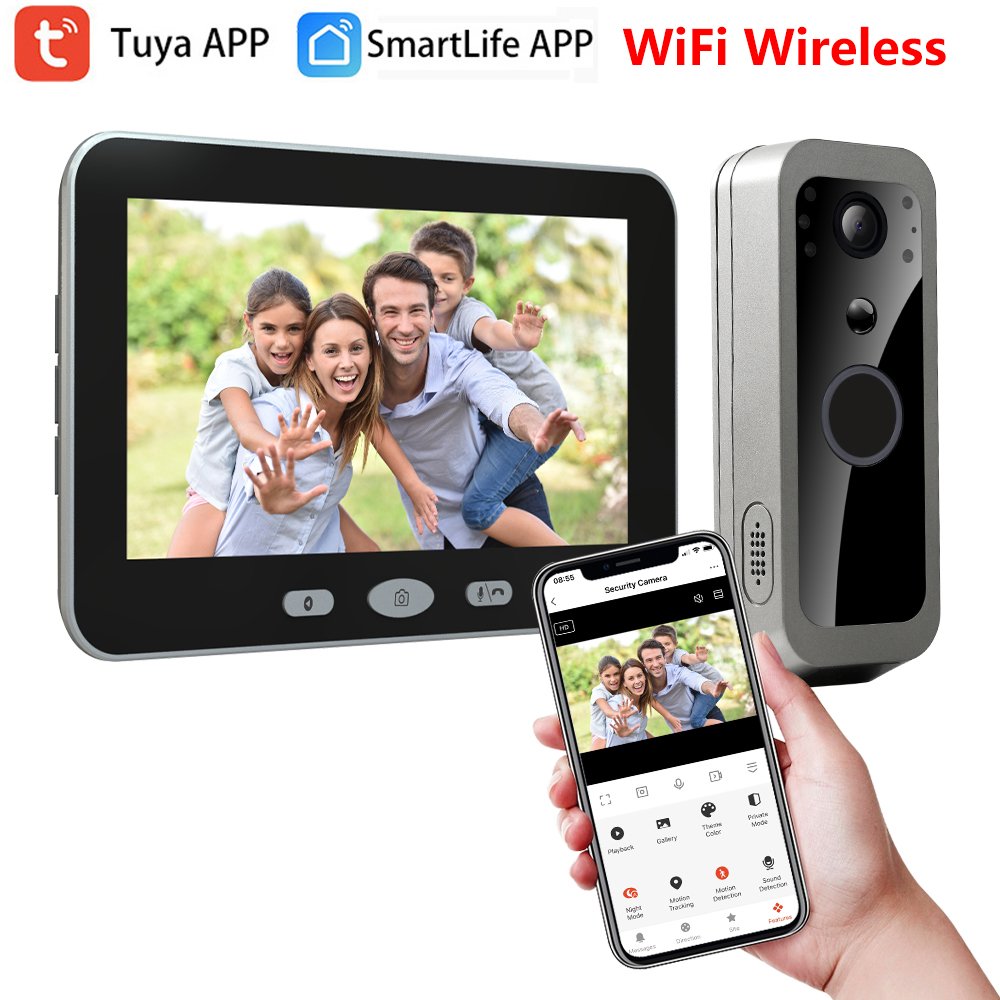 Видеодомофон Tuya Smart Life 3 – обзор и цена Smart Home Video Doorbell
