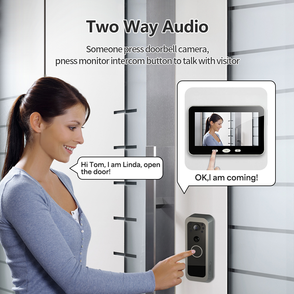 Видеодомофон Tuya Smart Life 3 – обзор и цена Smart Home Video Doorbell