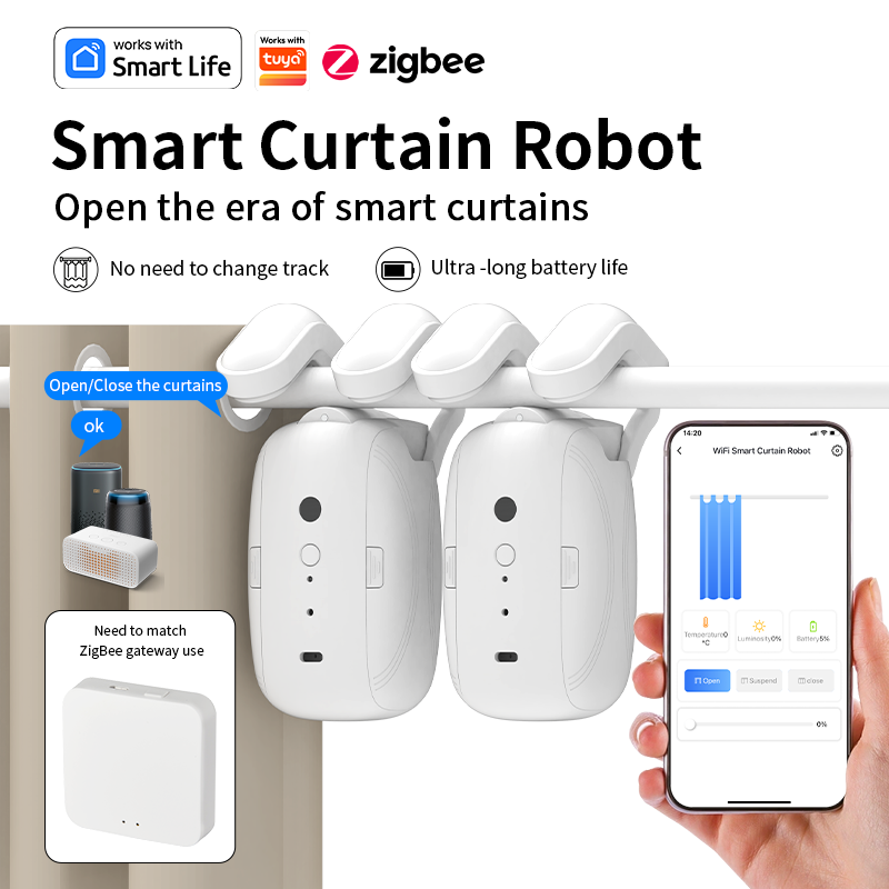 Умный робот-драйвер для штор Z – обзор и цена Smart Home Google