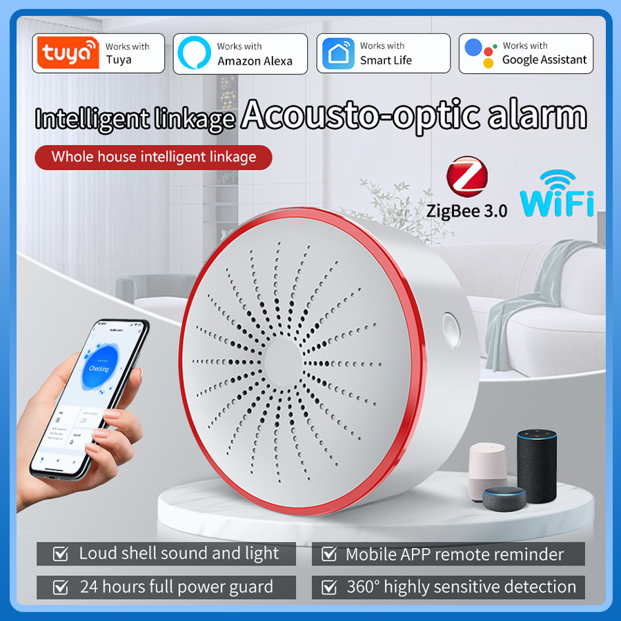 Tuya WiFi ZigBee сигнализация  – обзор и цена Smart Home Theater